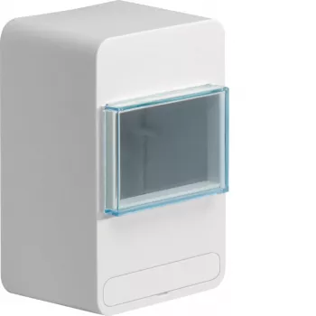 Hager TGC600 boîtier en saillie pour actionneur de chauffage, vertical, IP31, blanc