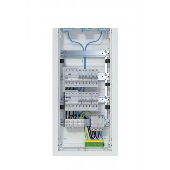 HAGER VU48BV1 Armoire de distribution Volta 4x12 PLE IP30 encastrée équipée câblée