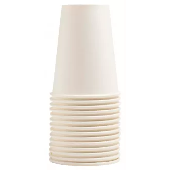 PROnappe 50 gobelets jetables pour café 200 ml