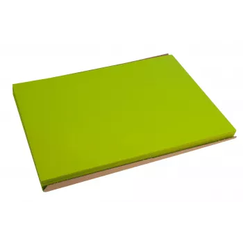Set de table jetable PROnappe 400 x 300 mm vert kiwi gaufré papier légèrement satiné