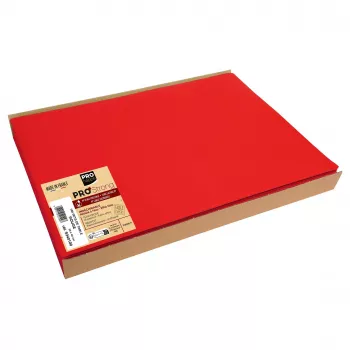 Set de table jetable PROnappe Spunbond 400 x 300 mm rouge en matériau PP spunbond 50 g/m²