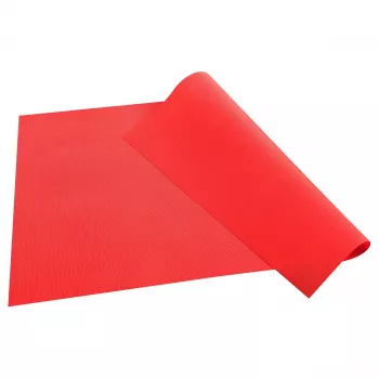Set de table jetable PROnappe Spunbond 400 x 300 mm rouge en matériau PP spunbond 50 g/m²
