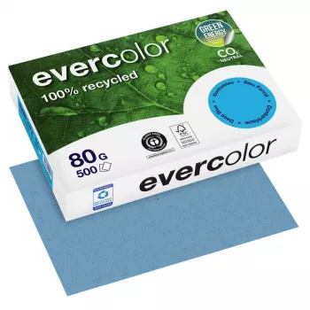 Exacompta Evercolor papier recyclé bleu foncé DIN A4 80 g/m² 500 feuilles