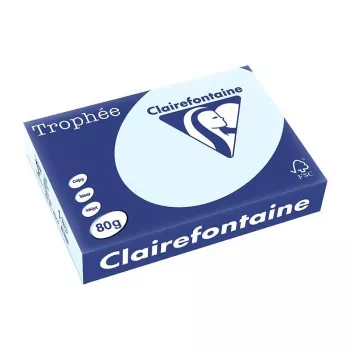 Clairefontaine Trophee Pastel papier A4 80 g/m² bleu clair 500 feuilles
