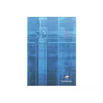Exacompta Clairefontaine carnet métrique A4+ couverture rigide quadrillé 5x5 mm 192 pages noir