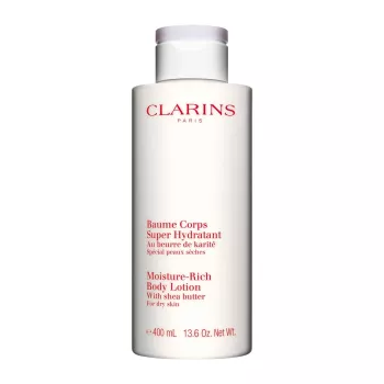 Baume corps super hydratant CLARINS Moisture Rich à base de beurre de karité 400 ml