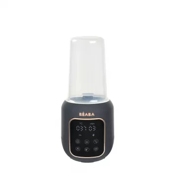 Beaba Multi Milk 5-en-1 Chauffe-biberon, stérilisateur et décongélateur - bleu marine