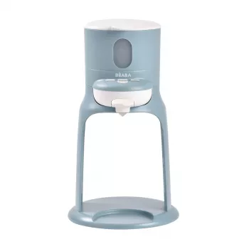 Beaba Bib'expresso 2-en-1 préparation de lait et de repas, bleu