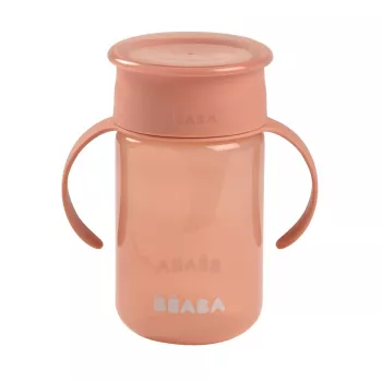 Beaba gobelet d'apprentissage 360° rose 200 ml