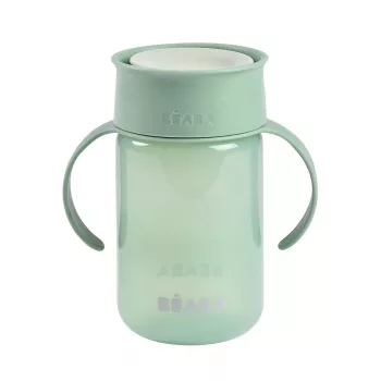 Beaba gobelet d'apprentissage 360° 200 ml vert sauge