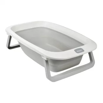 Beaba Eazy Pop Camélé'O baignoire bébé pliable Velvet Grey