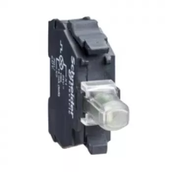 Module LED APC Harmony ZBVM1 pour XB4/XB5, blanc, 24 V AC/DC