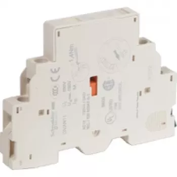 Bloc de contacts auxiliaires Schneider Electric GVAN11 TeSys 1NO+1NC à borne à vis