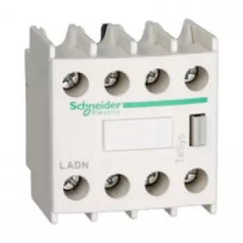 Bloc de contacts auxiliaires APC LADN31, 3NO+1NC, TeSys D, montage frontal