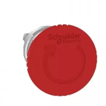 Schneider Electric bouton-poussoir d'arrêt d'urgence ZB4BS844 40 mm tête champignon rouge