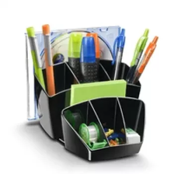 CEP Office Solution porte-stylos Ice Black noir transparent