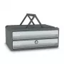 Boîte à tiroirs avec serrure CEP Office Solution MoovUp gris clair DIN A4 paysage 2 tiroirs