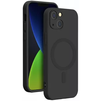Bigben Interactive coque souple avec MagSafe pour Apple iPhone 14 Plus, noir