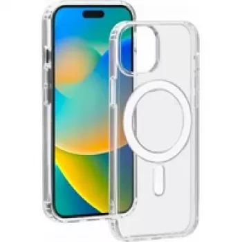Bigben Interactive coque hybride avec MagSafe pour Apple iPhone 15 transparente