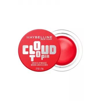 MAYBELLINE Cloudtopia blush crème mat pour lèvres et joues 03 Divine Crimson 5 g