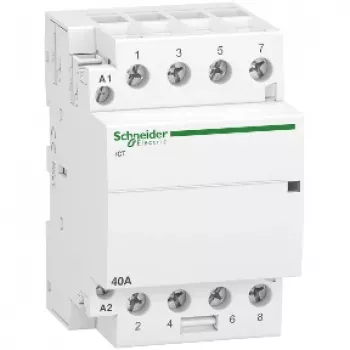 APC Schneider Electric A9C20844 relais d'impulsion, 2 pôles, 40 A, 230-240 V AC, rail DIN, multicolore