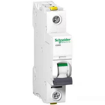 Schneider Electric A9F03106 Disjoncteur miniature 6A 10kA 1P courbe C Acti9 iC60N