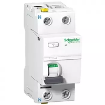 Schneider Electric A9Z21240 Acti9 iID Interrupteur différentiel (RCCB) 2P 40A 30mA type A 220-240V AC IP20 blanc