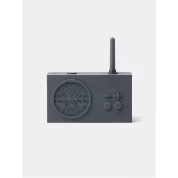 Lexon Tykho 3 Radio enceinte Bluetooth gris foncé LA119G3