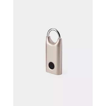 LEXON Nomaday Cadenas à empreinte digitale Or doux LL128D