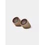 Ensemble d'enceintes Lexon Ray, enceintes Bluetooth magnétiques Vivid Gold LA132VG3