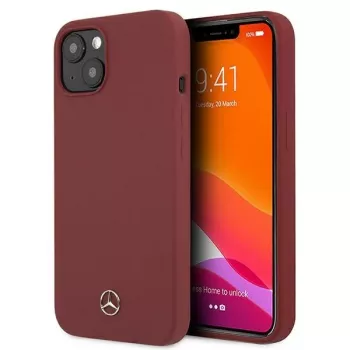 Coque rigide Mercedes-Benz MEHCP13SSILRE pour iPhone 13 mini 5,4