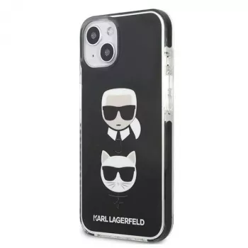 Coque rigide Karl Lagerfeld KLHCP13MTPE2TK pour iPhone 13/14/15 6,1
