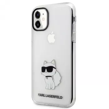 Coque rigide Karl Lagerfeld Ikonik Choupette pour Apple iPhone 11 / XR 6,1