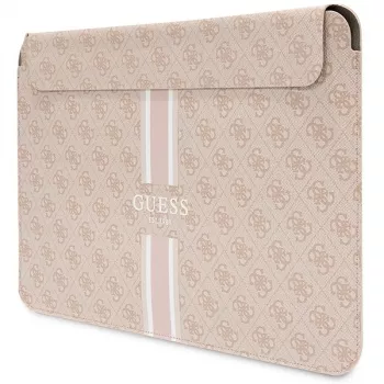 Housse Guess GUCS14P4RPSP 14 pouces Rose 4G Printed Stripes