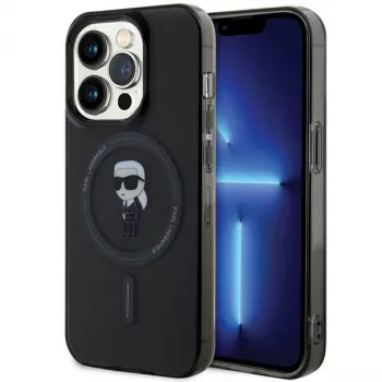 Karl Lagerfeld coque rigide Ikonik MagSafe pour iPhone 14 Pro 6,1