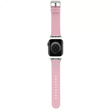 Hello Kitty HKAWMPGKHP Bracelet en silicone pour Apple Watch 38/40/41mm Rose