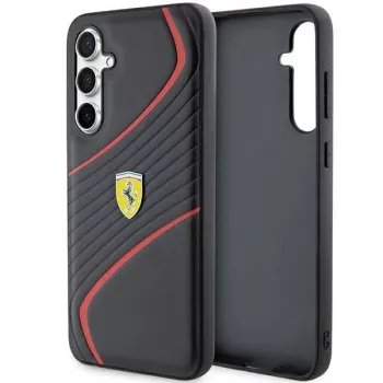 Ferrari FEHCS23FEPTWK S23 FE S711 Hardcase Twist Metal Logo Black