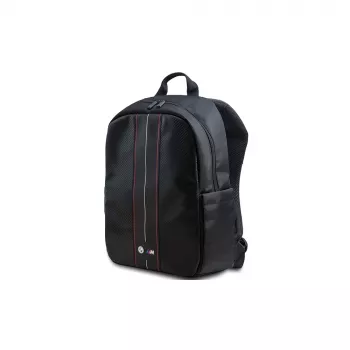 BMW sac à dos pour ordinateur portable 16 inch Carbon Red Stripes noir/rouge