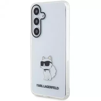 Coque rigide transparente Karl Lagerfeld KLHCS24MHNCHTCT S24+ S926 IML Choupette