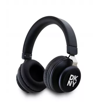 Casque Bluetooth supra-auriculaire DKNY DKBHS6PUSLK, noir