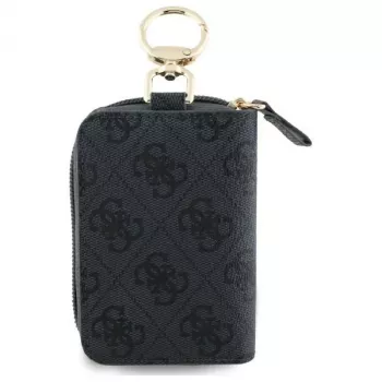 Guess Pochette à câbles GUABP4DPTK noire 4G Triangle organisateur de câbles