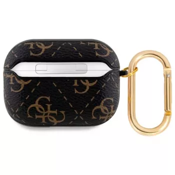 Guess GUAP2PG4GPK Coque AirPods Pro 2 (2022/2023) noire 4G Hook
