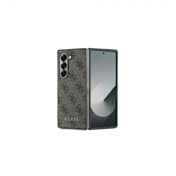 Guess GUHCZFD6GF4GBR Z Fold6 F956 coque de protection 4G marron
