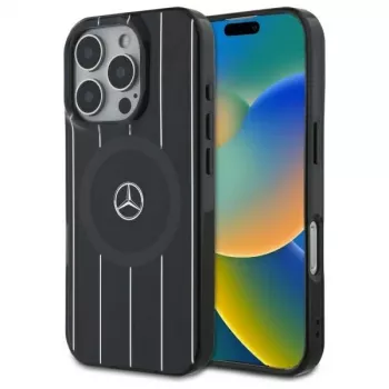 Coque rigide Mercedes-Benz MEHMP16L23HRSK pour iPhone 16 Pro 6,3