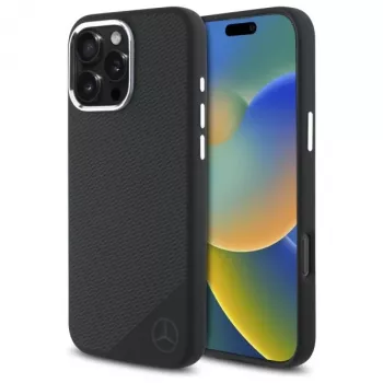 Coque rigide silicone Mercedes-Benz pour iPhone 16 Pro 6,3
