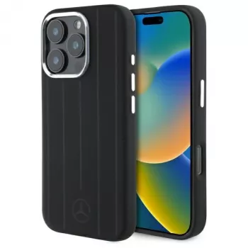 Coque rigide silicone Mercedes-Benz pour iPhone 16 Pro Max 6,9