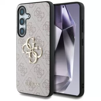 Coque Guess Big 4G Logo Classic Logo pour Samsung Galaxy S25+ (rose)