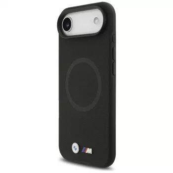 Coque MagSafe BMW M FW Metal Logo pour Apple iPhone Air, noire