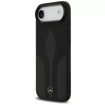 Mercedes Leather The Move MagSafe Case for iPhone Air Black