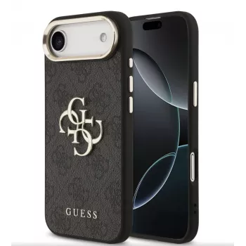 Coque arrière Guess 4G Big 4G Classic Logo pour Apple iPhone Air - noir / or